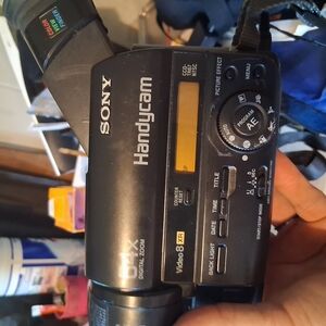 Sony Black Handycam Vintage Camcorder